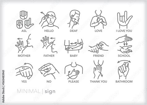 asl signs that are similar to work